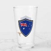 Verre Drapeau australien (Dos)