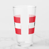 Verre Drapeau Autriche (Droite)