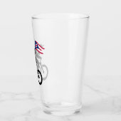 Verre Drapeau Bigfoot Cycling Ohio (Gauche)