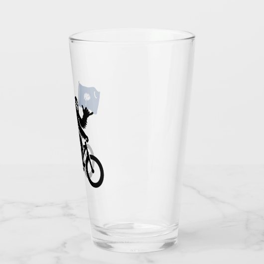Verre Drapeau Bigfoot Cyclisme Caroline du Sud (Gauche)