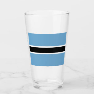 Verre Drapeau botswanais (Botswana)