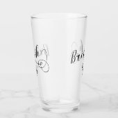 Verre Drapeau Breizh en Coeur, Bretagne, langue bretonne (Droite)