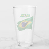 Verre Drapeau brésilien (Dos)