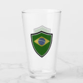 Verre Drapeau brésilien (Dos)