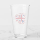 Verre Drapeau britannique Escalade carabiner (Dos)