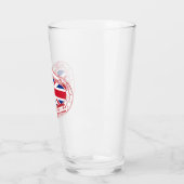 Verre Drapeau britannique Escalade carabiner (Gauche)