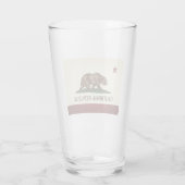 Verre Drapeau CALIFORNIEN - (Dos)