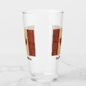 Verre Drapeau canadien d'écorce de bouleau (Gauche)