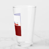 Verre Drapeau chilien (Gauche)