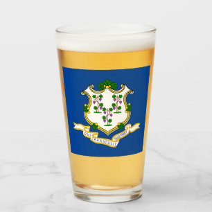 Verre Drapeau Connecticut