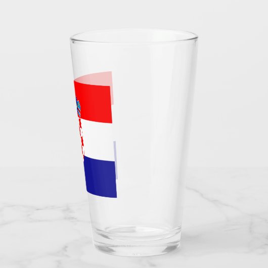 Verre Drapeau croate  (Gauche)