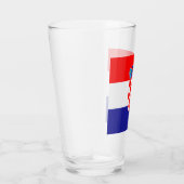 Verre Drapeau croate  (Droite)