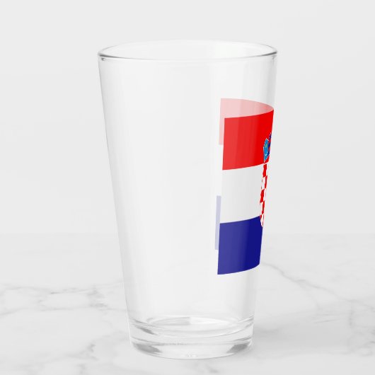 Verre Drapeau croate  (Droite)