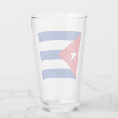 Verre Drapeau Cuba    (Dos)