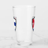 Verre Drapeau cubain (Gauche)