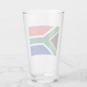 Verre Drapeau d'Afrique du Sud (Dos)