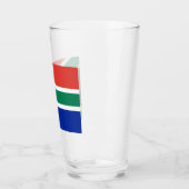 Verre Drapeau d'Afrique du Sud (Gauche)