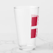 Verre Drapeau danois (Droite)