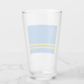 Verre Drapeau d'Aruba (Dos)