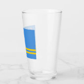 Verre Drapeau d'Aruba (Gauche)