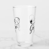 Verre Drapeau de coeur de Gozo, Gozitan, île de Gozo (Gauche)