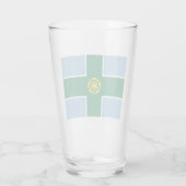 Verre Drapeau de Derbyshire (Comté d'Angleterre, Royaume (Dos)