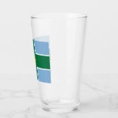 Verre Drapeau de Derbyshire (Comté d'Angleterre, Royaume (Gauche)