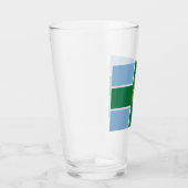 Verre Drapeau de Derbyshire (Comté d'Angleterre, Royaume (Droite)