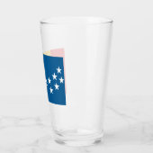 Verre Drapeau de Durham (Caroline du Nord, États-Unis) (Gauche)