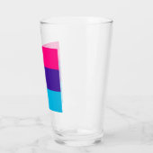 Verre Drapeau de fierté androgyne (Gauche)