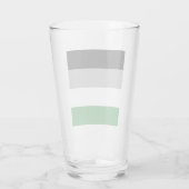 Verre Drapeau de fierté androphile (Dos)