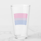 Verre Drapeau de fierté bisexuel (Dos)
