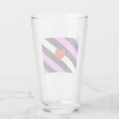 Verre Drapeau de fierté de fille de cuir (Dos)