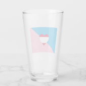 Verre Drapeau de fierté de jeu d'âge (Dos)