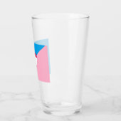 Verre Drapeau de fierté de jeu d'âge (Gauche)