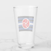 Verre Drapeau de fierté de pratique en cuir (Dos)