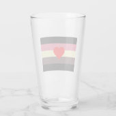 Verre Drapeau de fierté grasse (Dos)