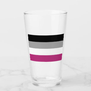 Verre Drapeau de fierté gynéphile