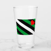 Verre Drapeau de fierté Leather Boi (Devant)