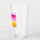 Verre Drapeau de fierté lesbienne (Aube) (Gauche)