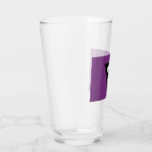 Verre Drapeau de fierté lesbienne Hache violette (Droite)