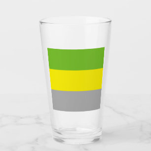 Verre Drapeau de fierté lithromantique