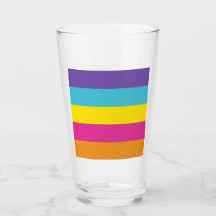 Verre Drapeau de fierté non binaire de genre