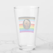 Verre Drapeau de fierté POC de progrès LGBTQ+ (Dos)