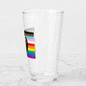 Verre Drapeau de fierté POC de progrès LGBTQ+ (Gauche)