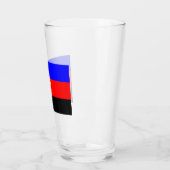 Verre Drapeau de fierté polyamoureuse (Gauche)