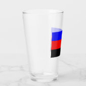 Verre Drapeau de fierté polyamoureuse (Droite)