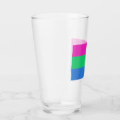 Verre Drapeau de fierté polysexuelle (Droite)