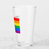 Verre Drapeau de fierté progressiste LGBTQ+ (Gauche)