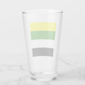 Verre Drapeau de fierté skoliosexuel (Dos)
